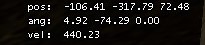 cl_showpos velocity display